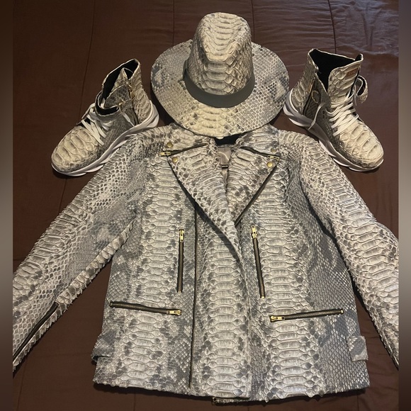 Handmade Genuine King Python Snake Jacket!! - Picture 15 of 16